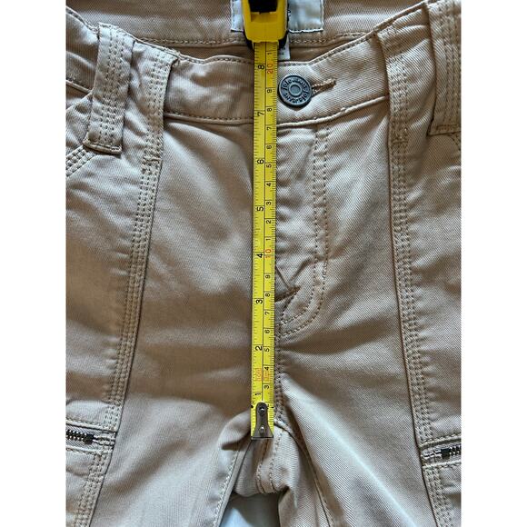 Joie Park Skinny Cargo Pants Khaki Tan Size 27 NWT Utility Ankle Zip Style - Picture 6 of 8